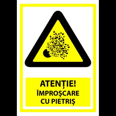 Indicator improscare cu pietre